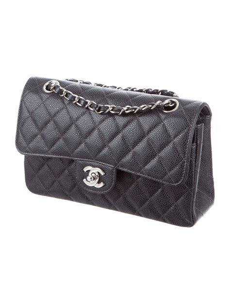 small classic flap bag chanel caviar|Small classic handbag, Grained calfskin & gold.